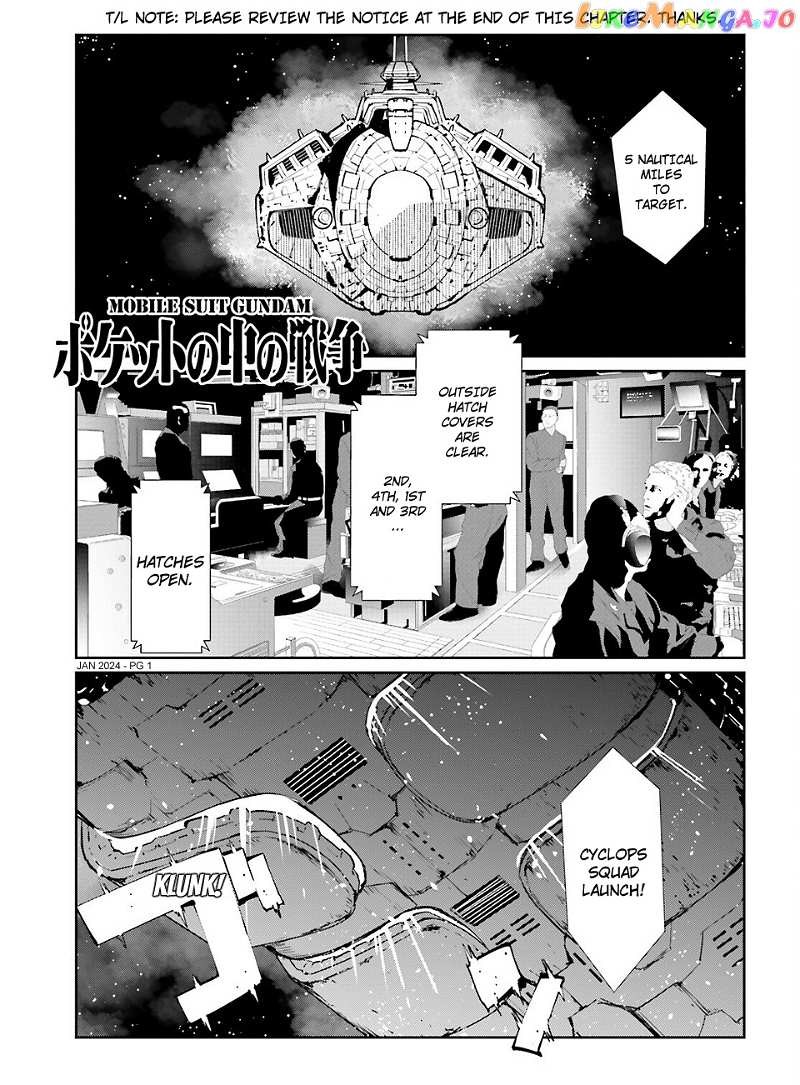 Mobile Suit Gundam 0080 – War In The Pocket Chapter 17 - page 1