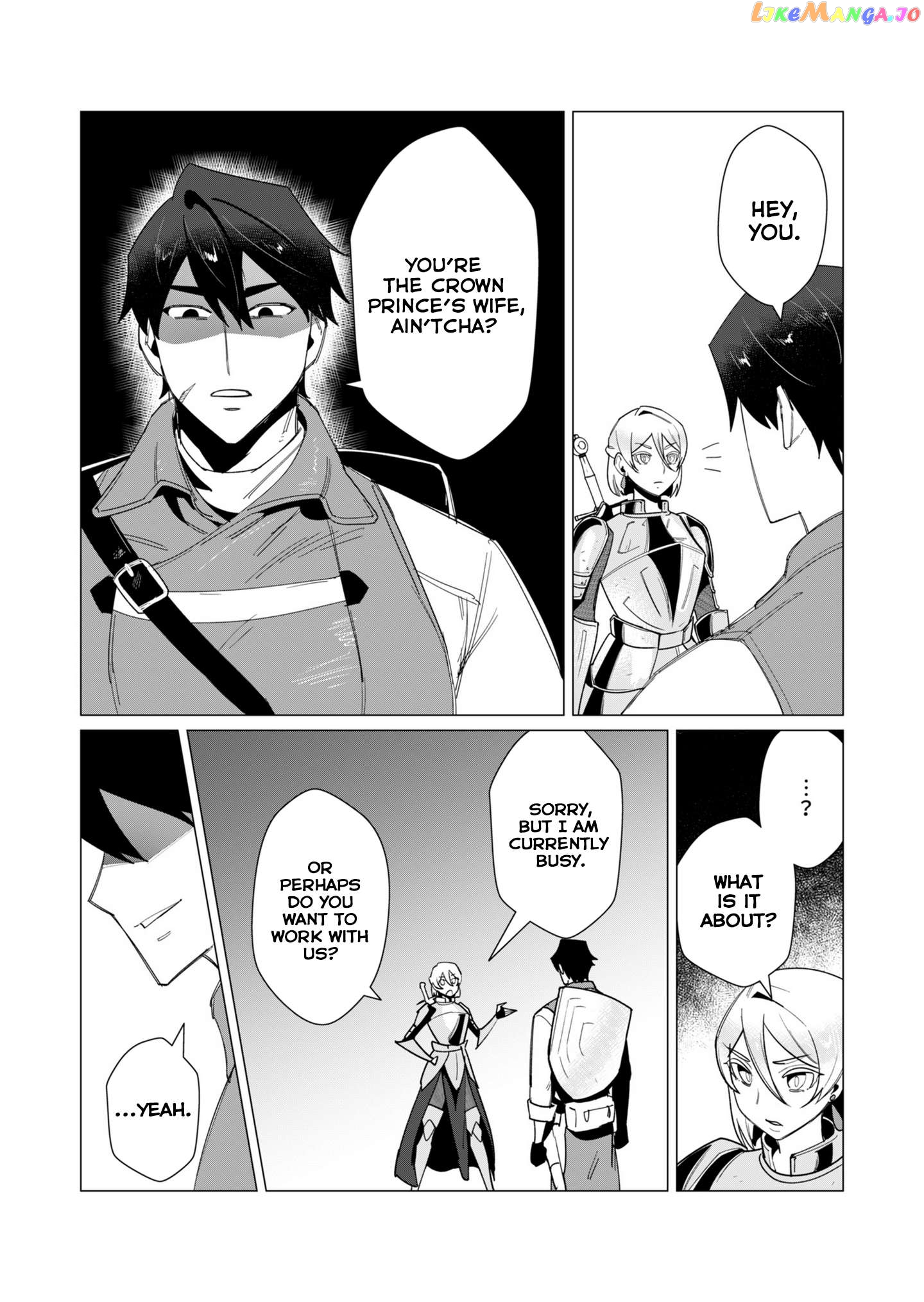 The Hero Wants A Married Woman As A Reward Chapter 10 - page 26