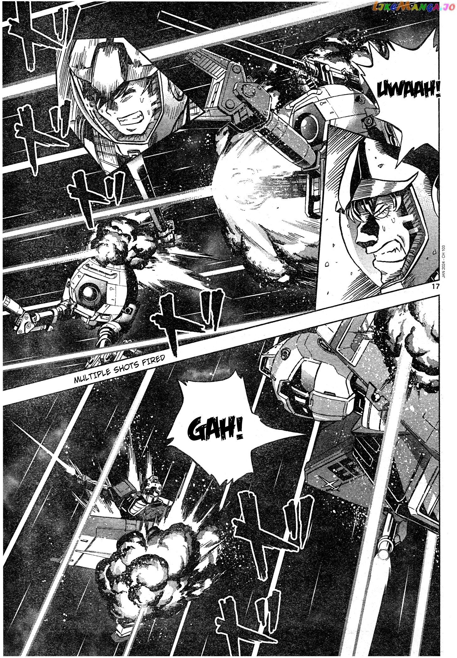 Mobile Suit Gundam Aggressor Chapter 103 - page 17