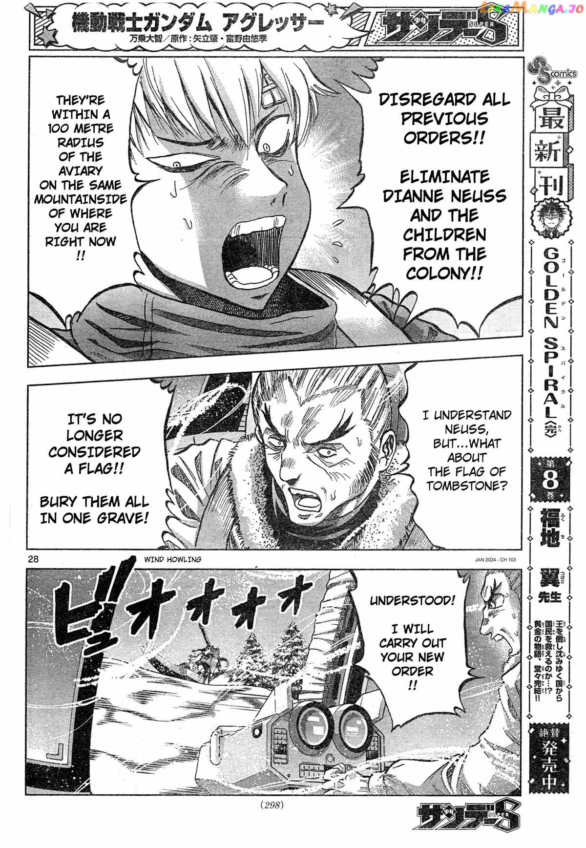 Mobile Suit Gundam Aggressor Chapter 103 - page 28