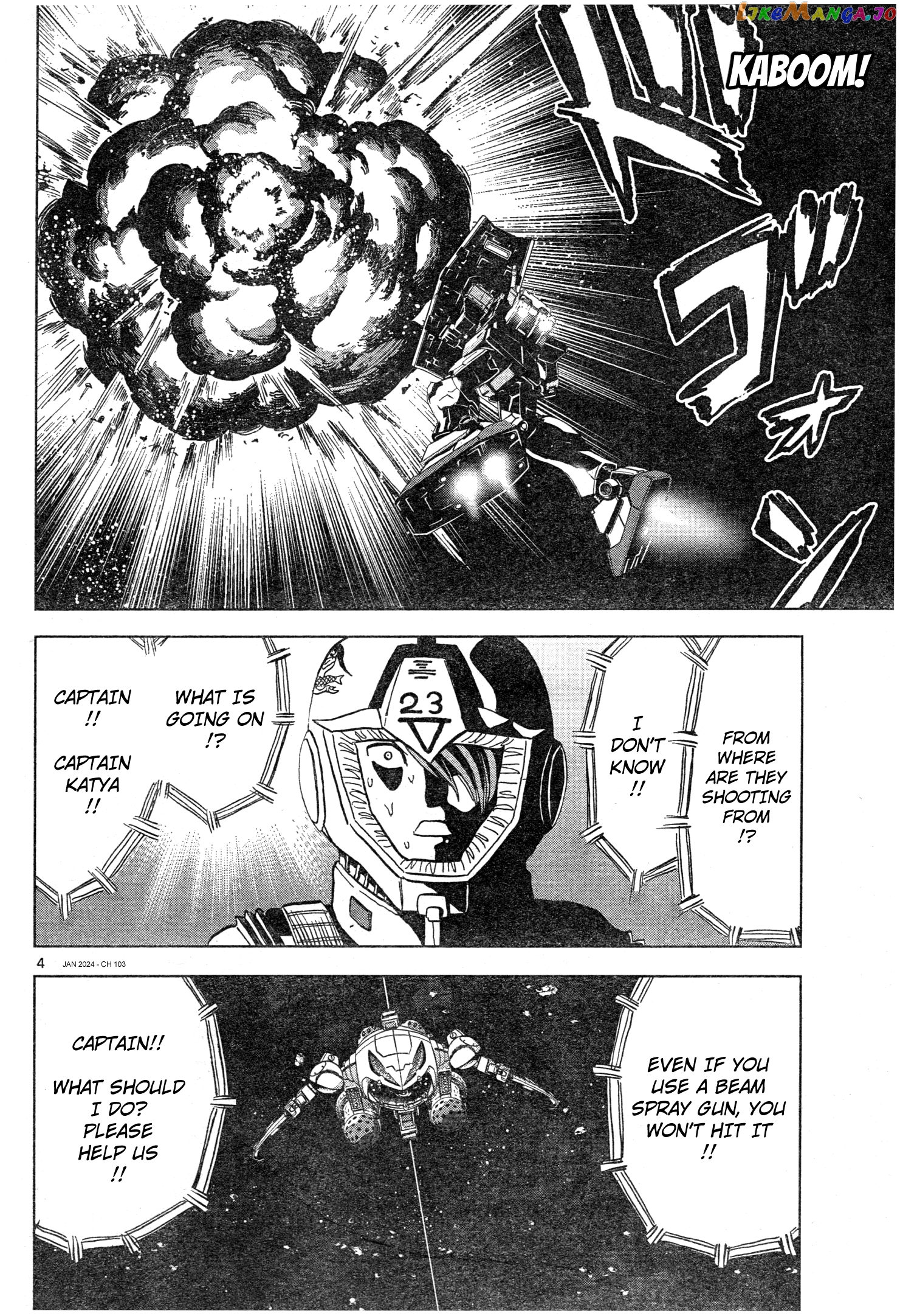 Mobile Suit Gundam Aggressor Chapter 103 - page 4