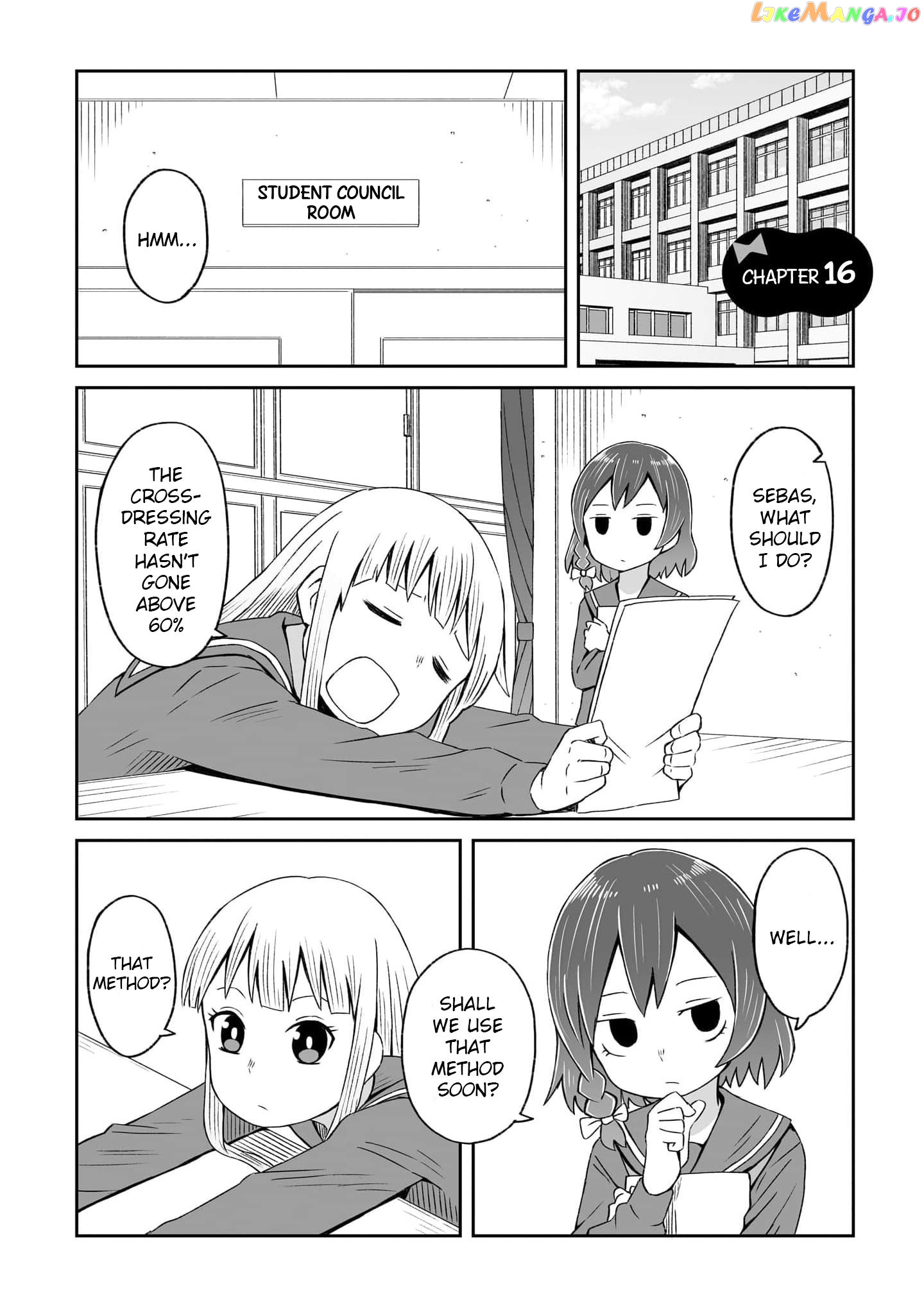 I'm the Only One Not Crossdressing!? Chapter 16 - page 1