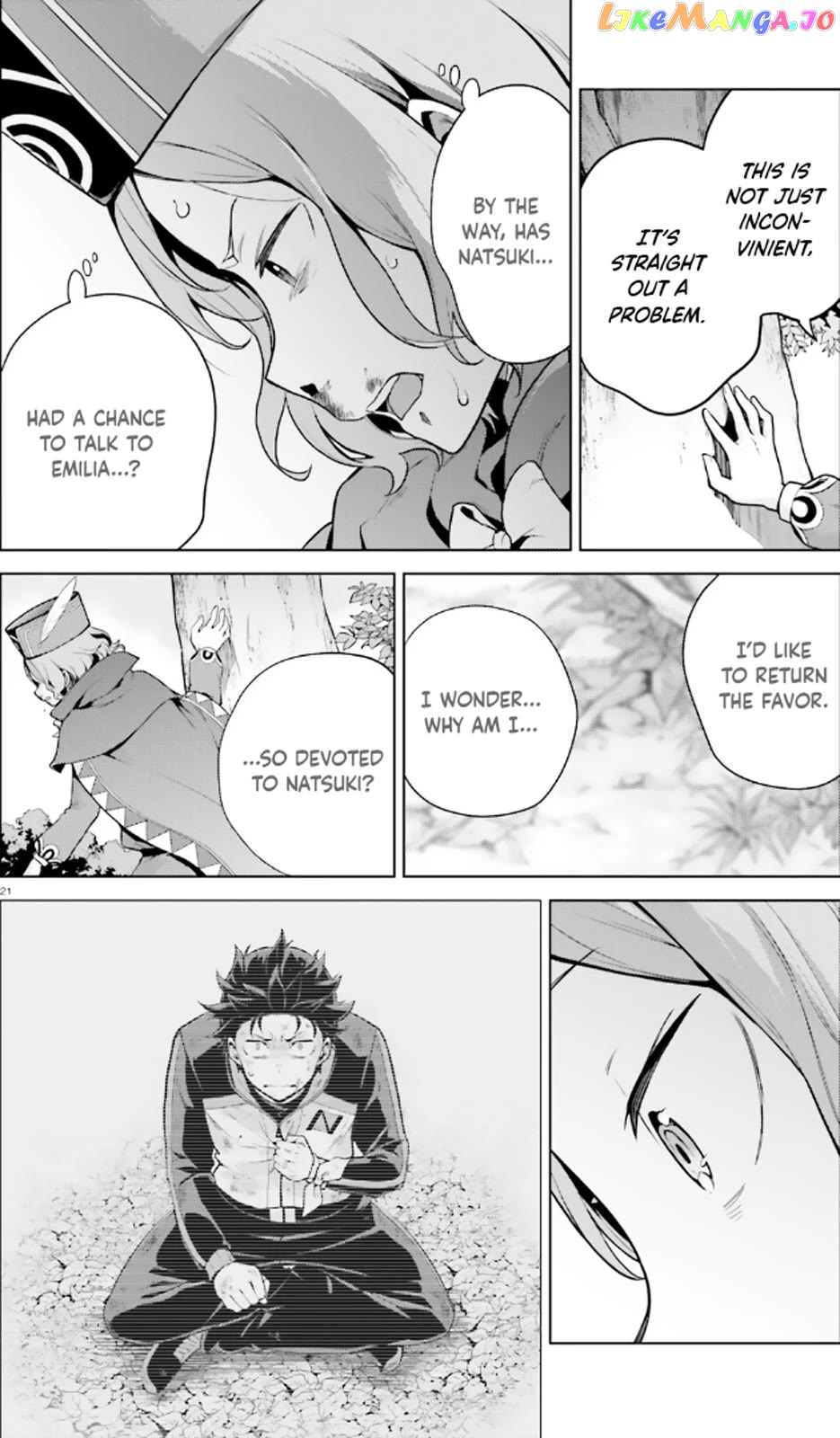 Re:zero Kara Hajimeru Isekai Seikatsu Dai 4-Shou - Seiiki To Gouyoku No Majo Chapter 45 - page 21