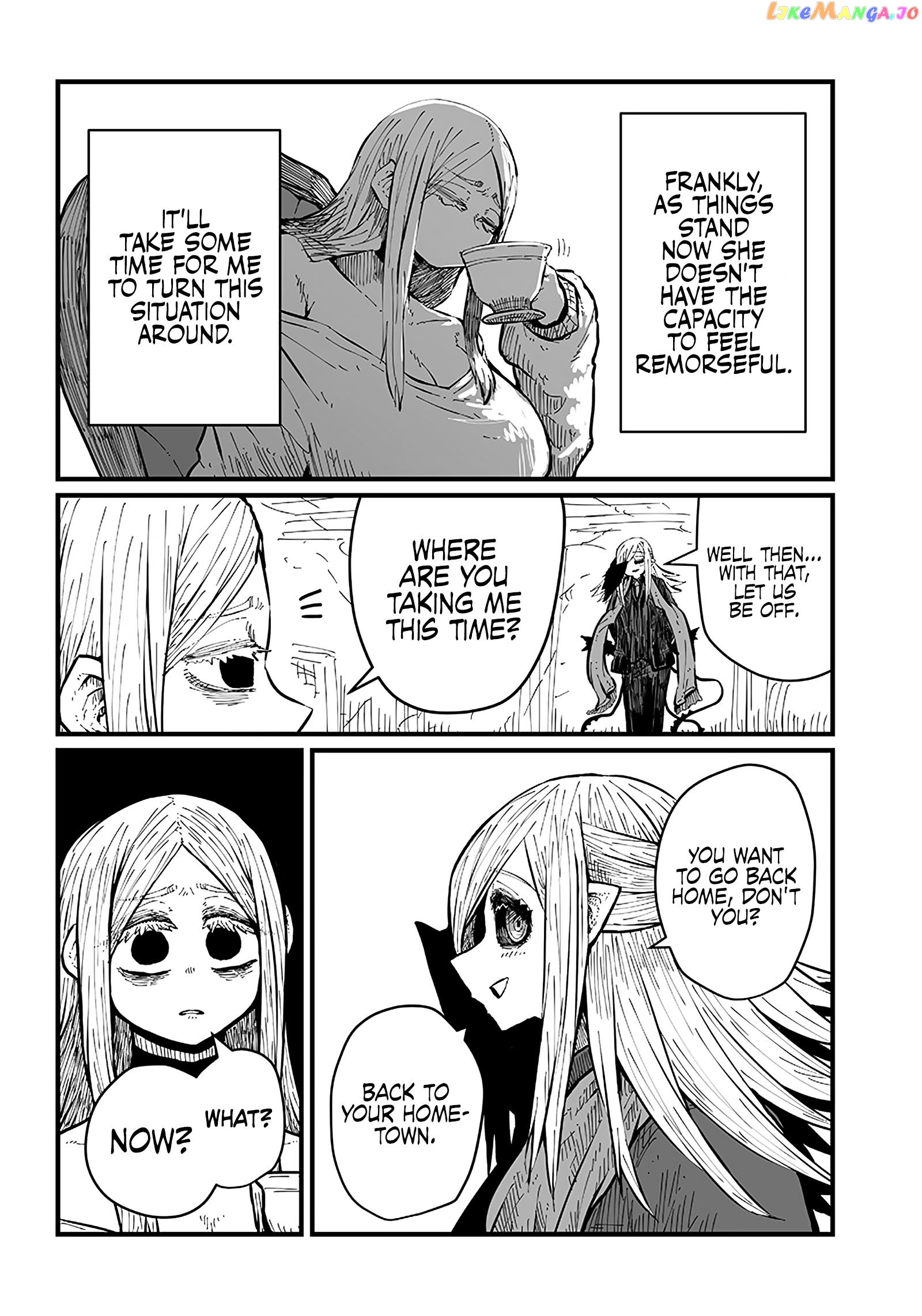 Please Give Me Your Blood, I Will Serve You In Gratitude Chapter 36 - page 3