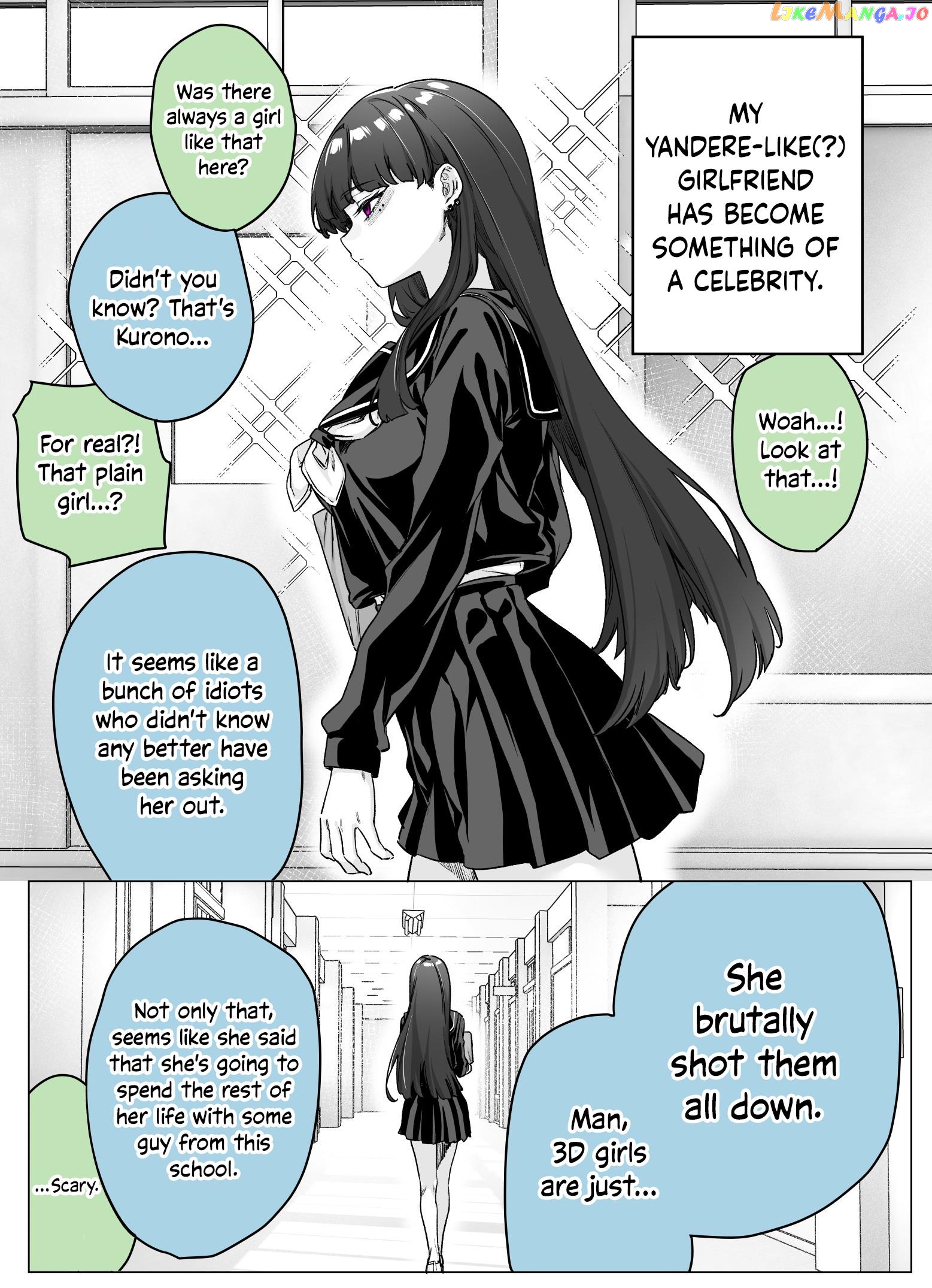 I Thought She Was a Yandere, but Apparently She’s Even Worse Chapter 30 - page 1