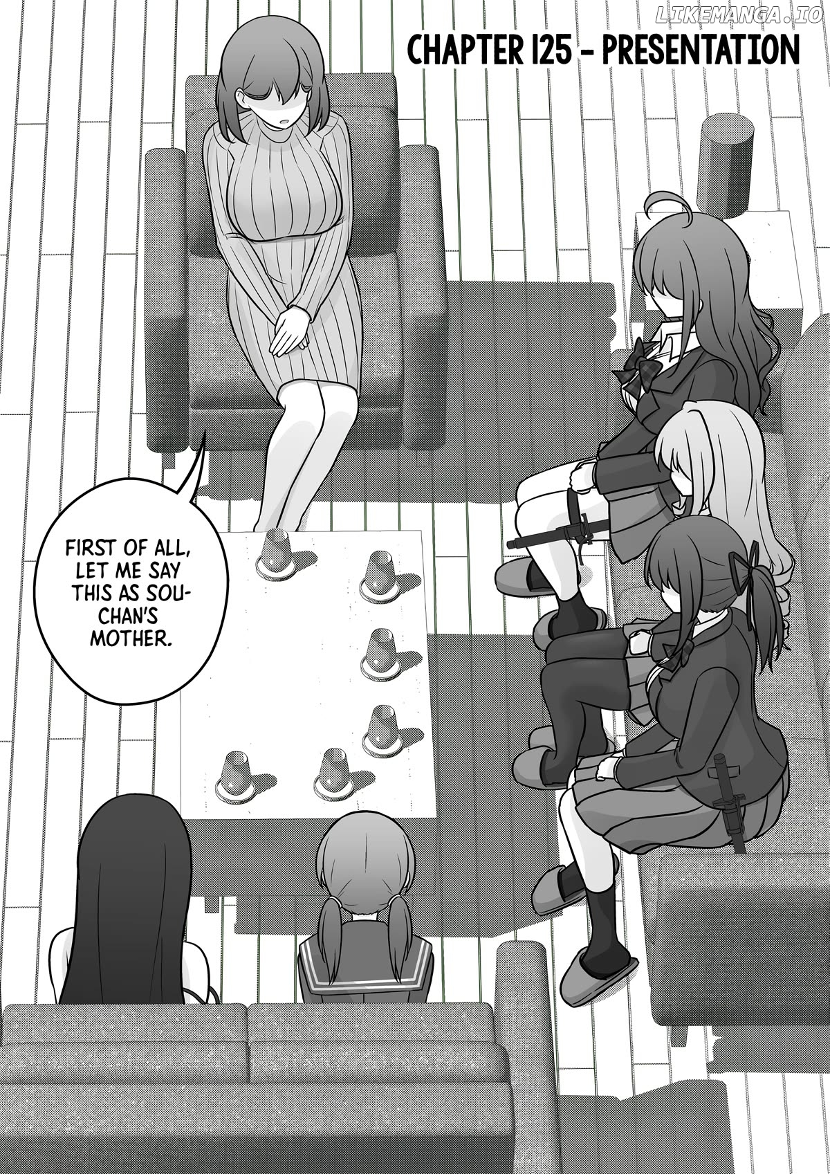 A Parallel World With A 1:39 Male To Female Ratio Is Unexpectedly Normal Chapter 125 - page 1