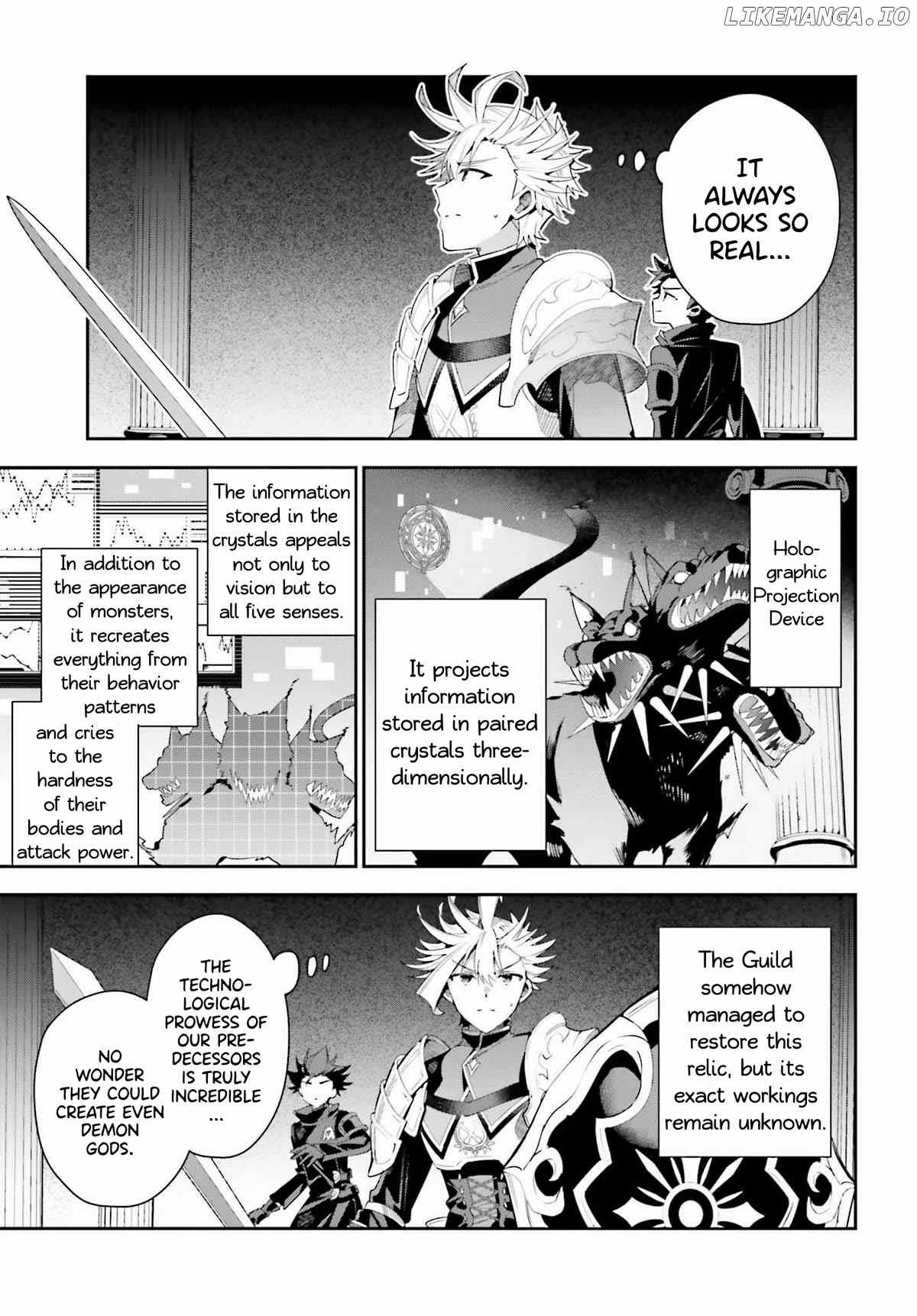 I’m the guild receptionist, but since I don’t want to work overtime, I think I’ll just solo the boss Chapter 25 - page 3