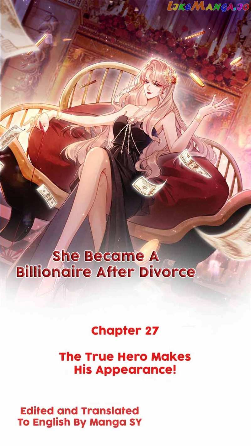 She Became A Billionaire After Divorce Chapter 27 - page 1