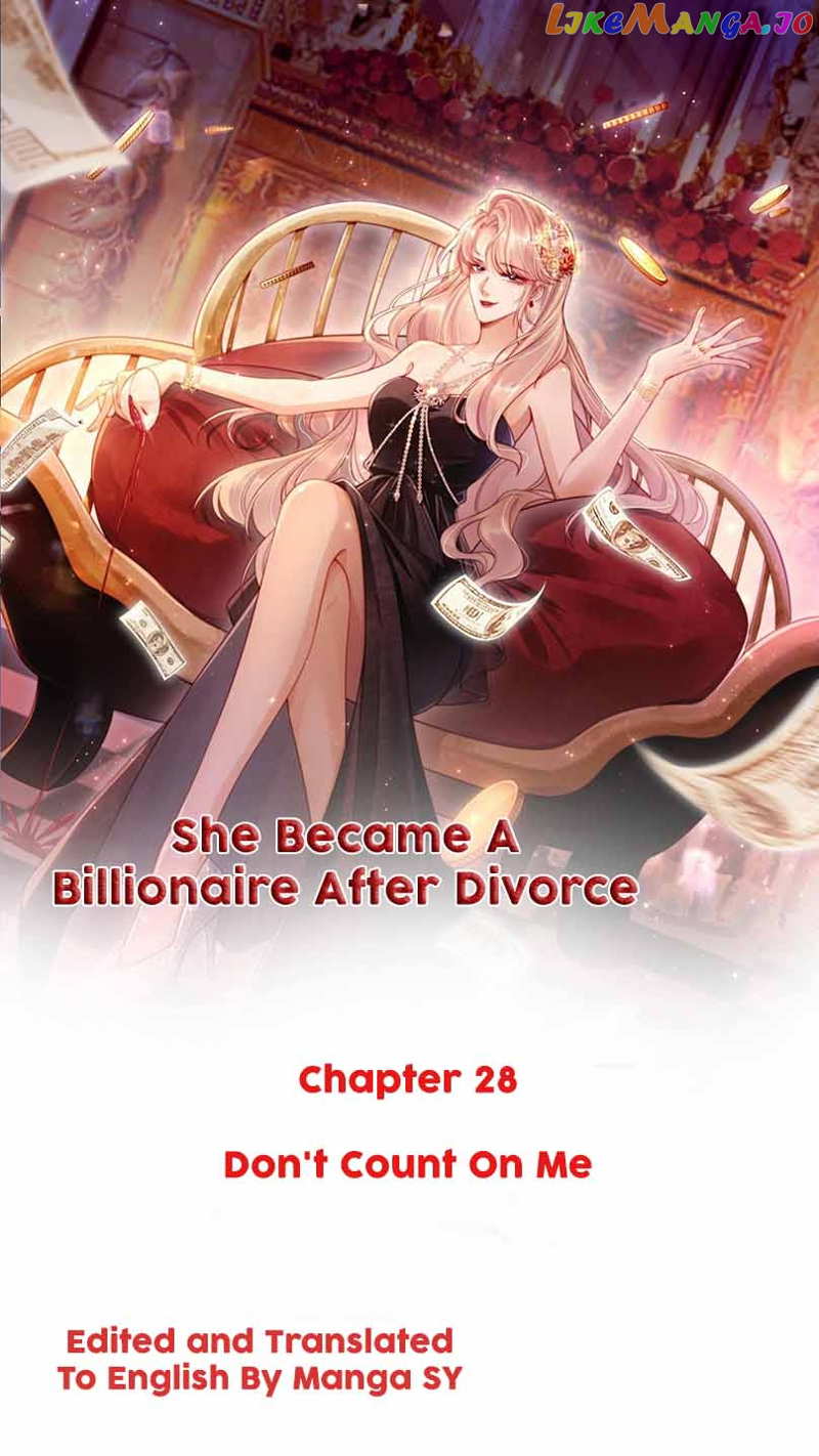 She Became A Billionaire After Divorce Chapter 28 - page 1