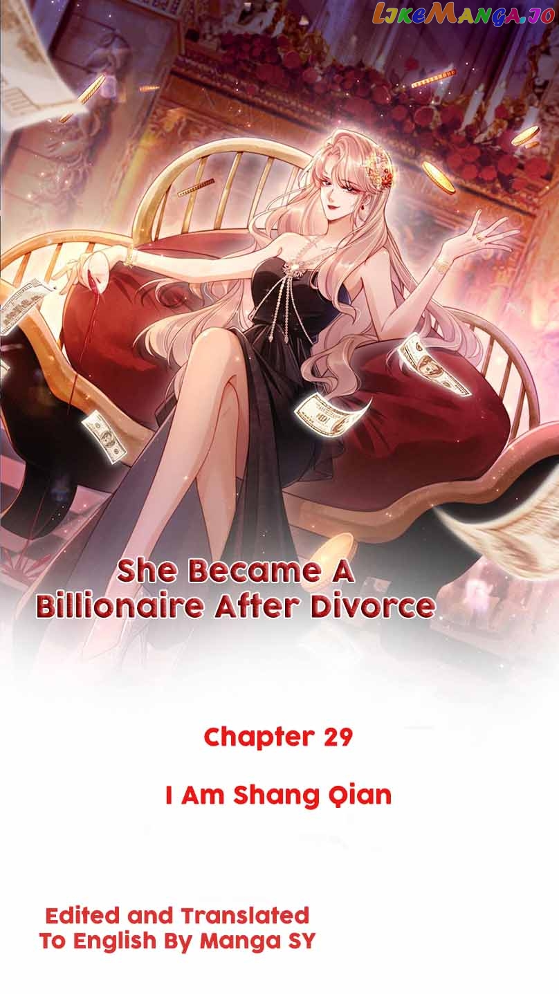 She Became A Billionaire After Divorce Chapter 29 - page 1