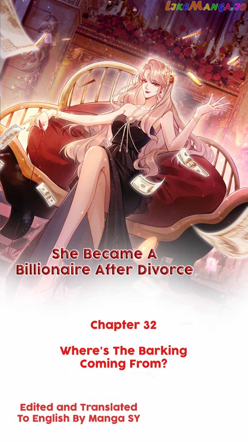 She Became A Billionaire After Divorce Chapter 32 - page 1