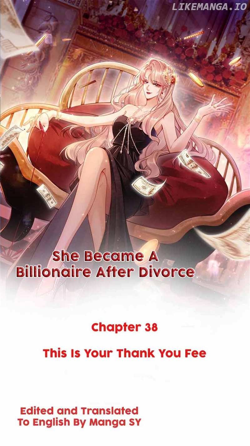 She Became A Billionaire After Divorce Chapter 38 - page 1