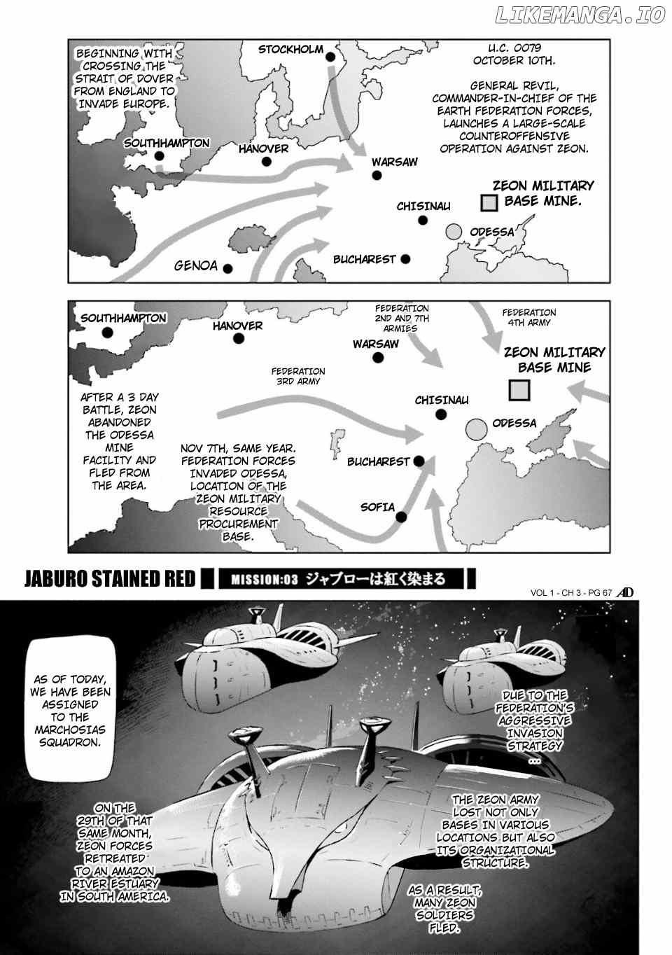 Mobile Suit Gundam Side Story - Missing Link Chapter 3 - page 1