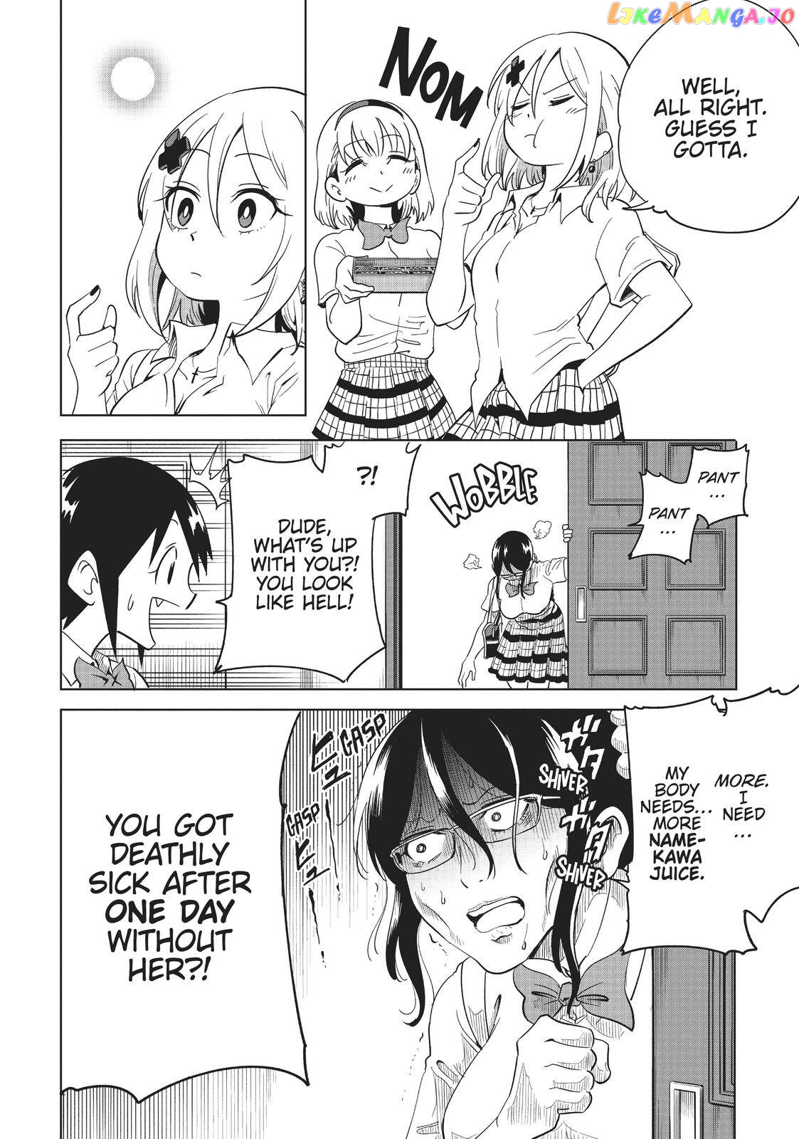 Namekawa-san Won't Take a Licking! Chapter 8 - page 7