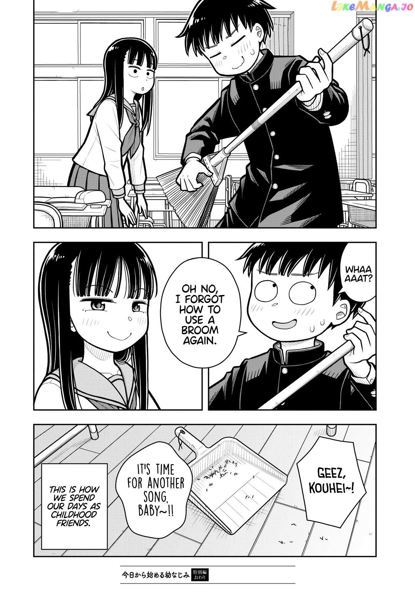 Starting Today She's My Childhood Friend chapter 28.5 - page 12