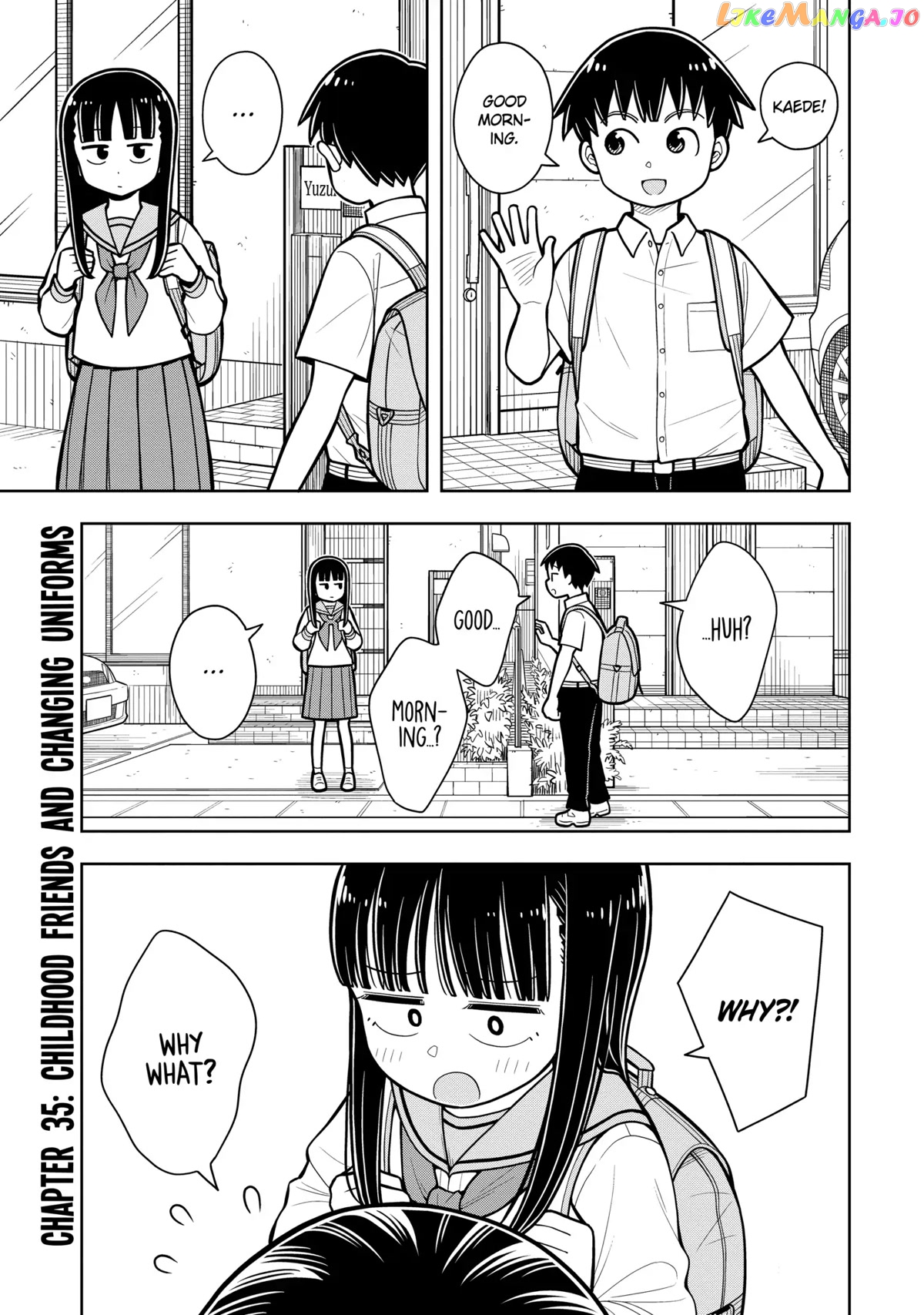 Starting Today She's My Childhood Friend chapter 35 - page 1