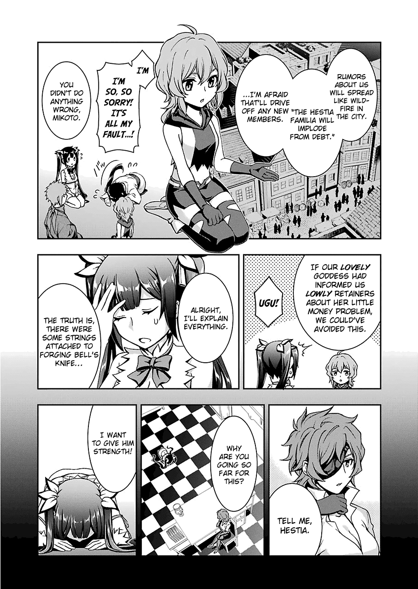 Dungeon ni Deai wo Motomeru no wa Machigatteiru Darou ka II chapter 1 - page 19