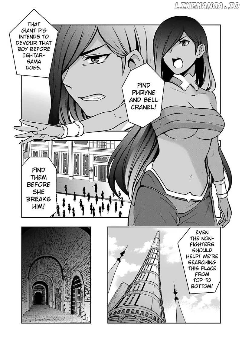 Dungeon ni Deai wo Motomeru no wa Machigatteiru Darou ka II chapter 14.1 - page 6