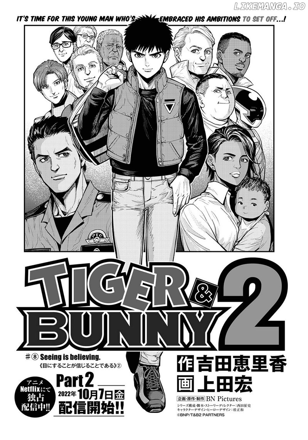 Tiger & Bunny 2: The Comic chapter 8 - page 1