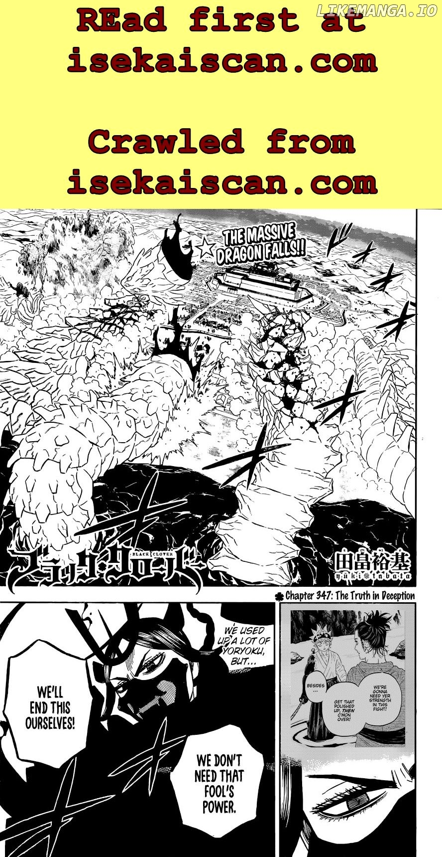 Black Clover chapter 347 - page 2