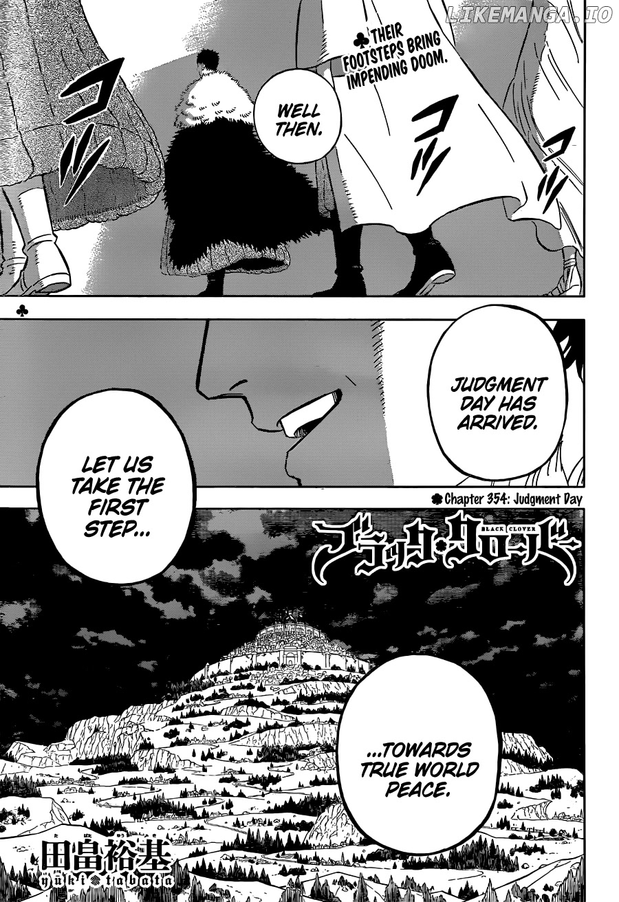 Black Clover chapter 354 - page 1