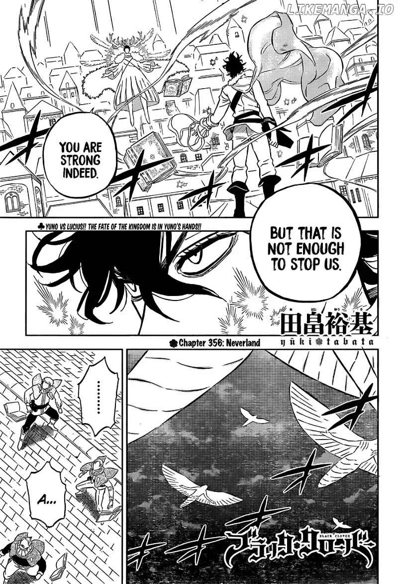 Black Clover chapter 356 - page 1