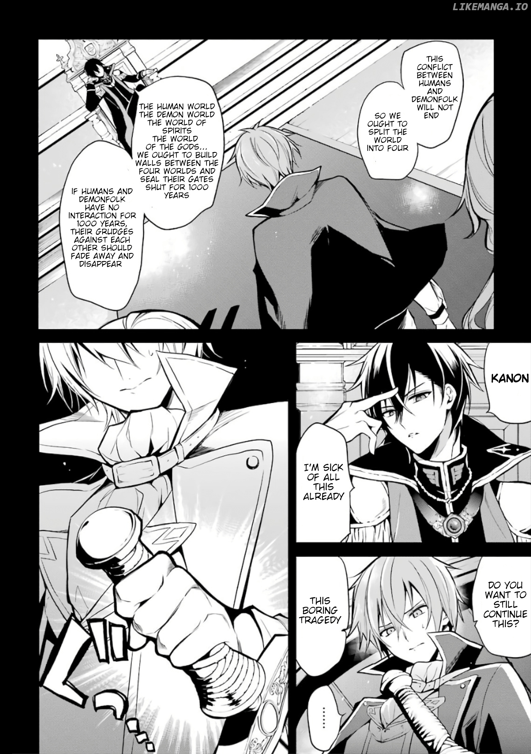 Maou Gakuin no Futekigousha chapter 1 - page 8