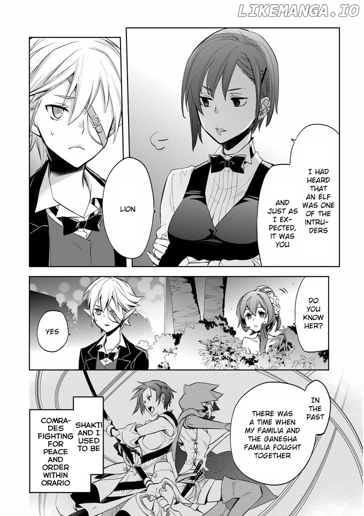 Dungeon ni Deai o Motomeru no wa Machigatte Iru Darou ka - Familia Chronicle: Episode Ryuu chapter 9 - page 11