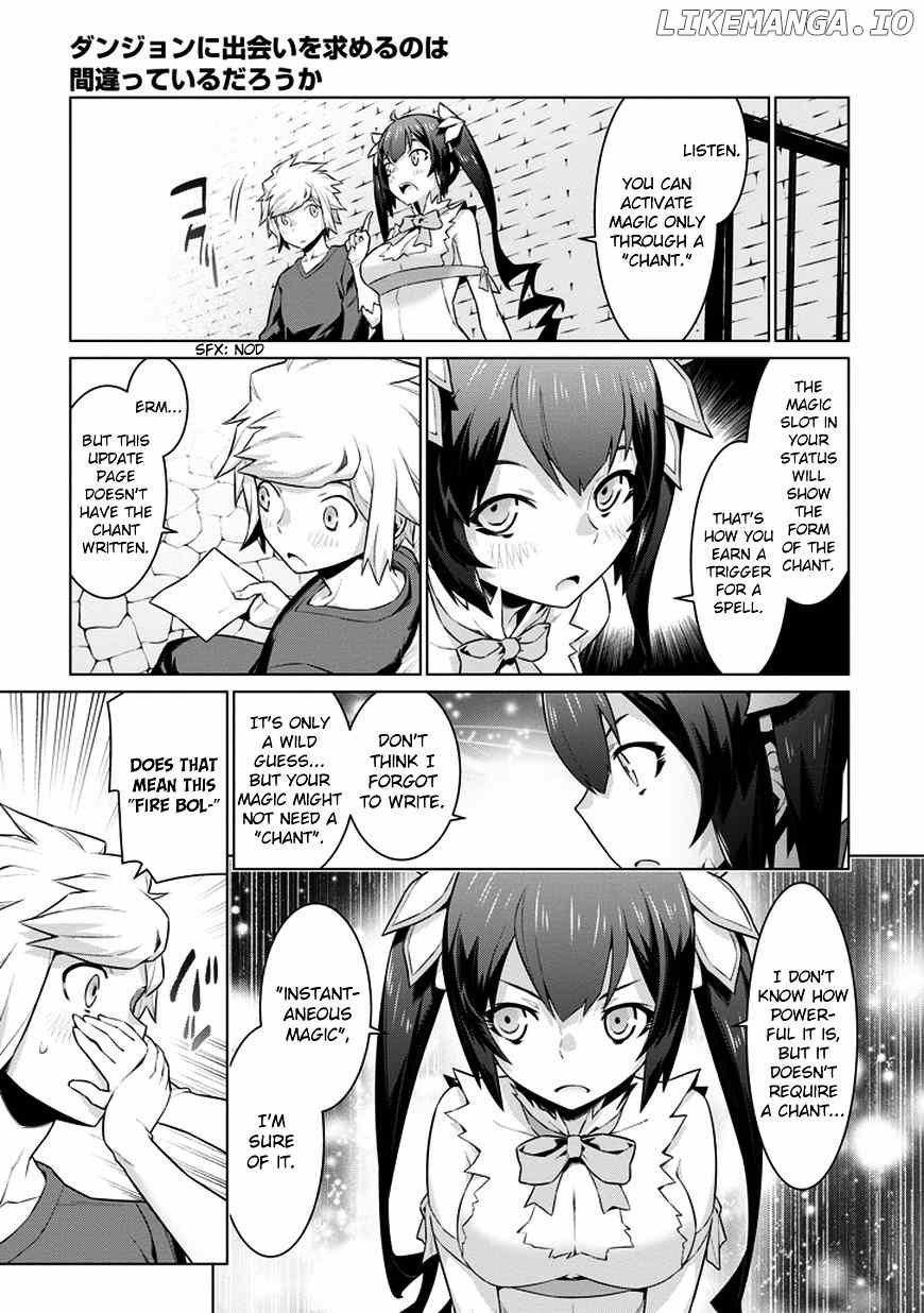 Dungeon ni Deai o Motomeru no wa Machigatte Iru Darou ka chapter 23 - page 20