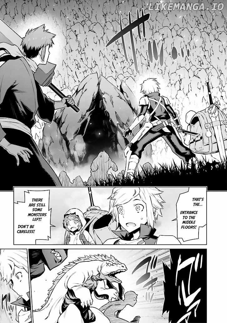 Dungeon ni Deai o Motomeru no wa Machigatte Iru Darou ka chapter 56 - page 6