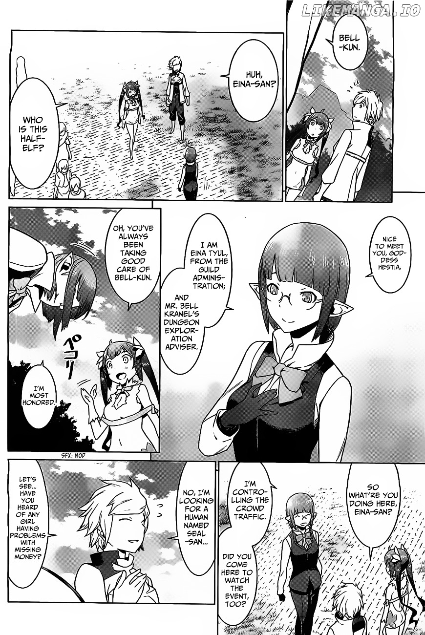 Dungeon ni Deai o Motomeru no wa Machigatte Iru Darou ka chapter 7 - page 20