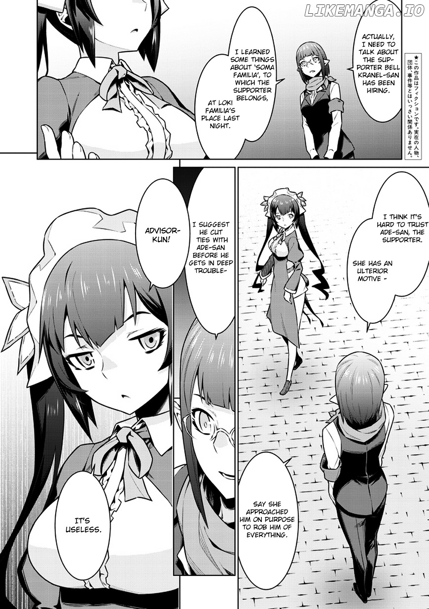 Dungeon ni Deai o Motomeru no wa Machigatte Iru Darou ka chapter 29 - page 4