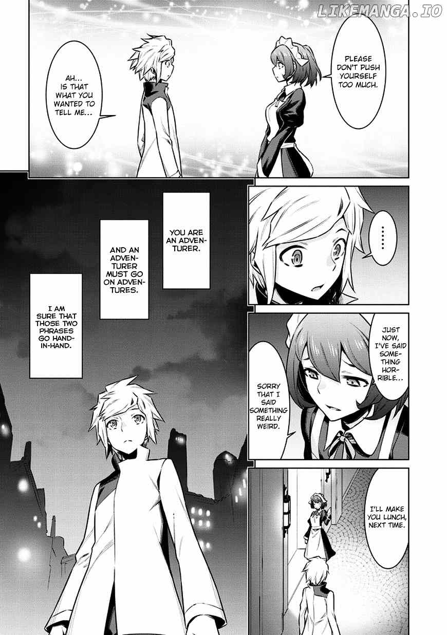 Dungeon ni Deai o Motomeru no wa Machigatte Iru Darou ka chapter 37 - page 17