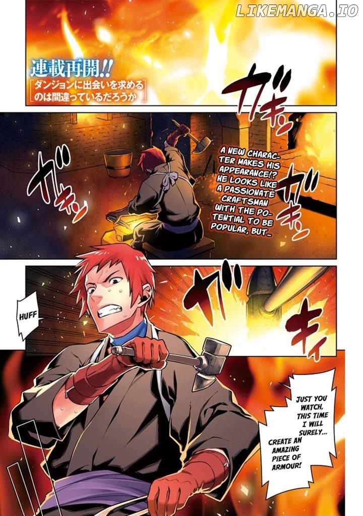 Dungeon ni Deai o Motomeru no wa Machigatte Iru Darou ka chapter 47 - page 1