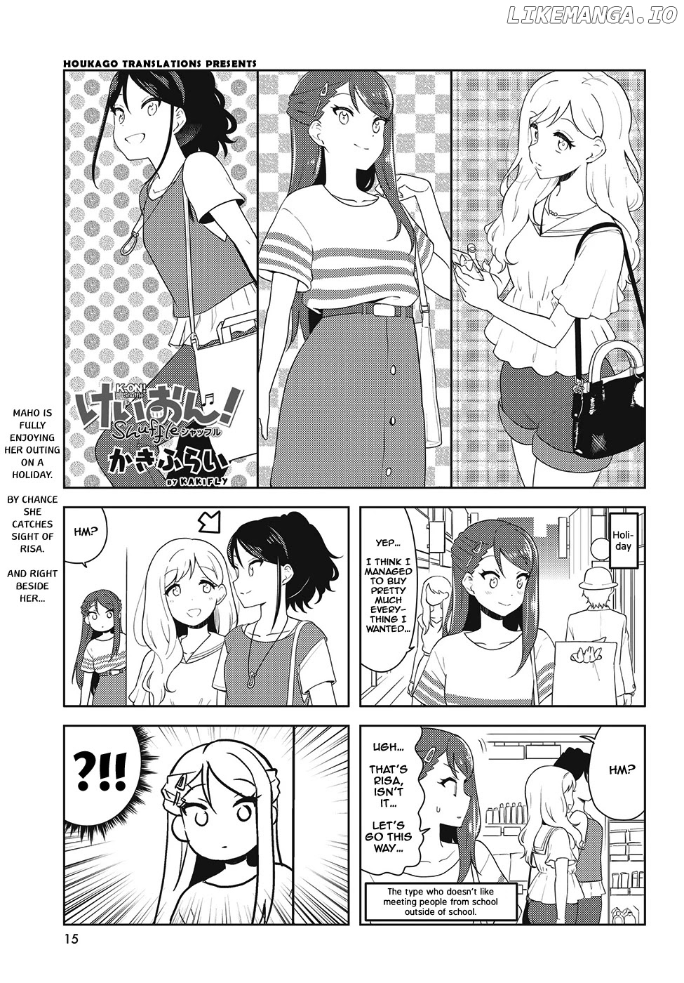 k-on! Shuffle chapter 31 - page 1