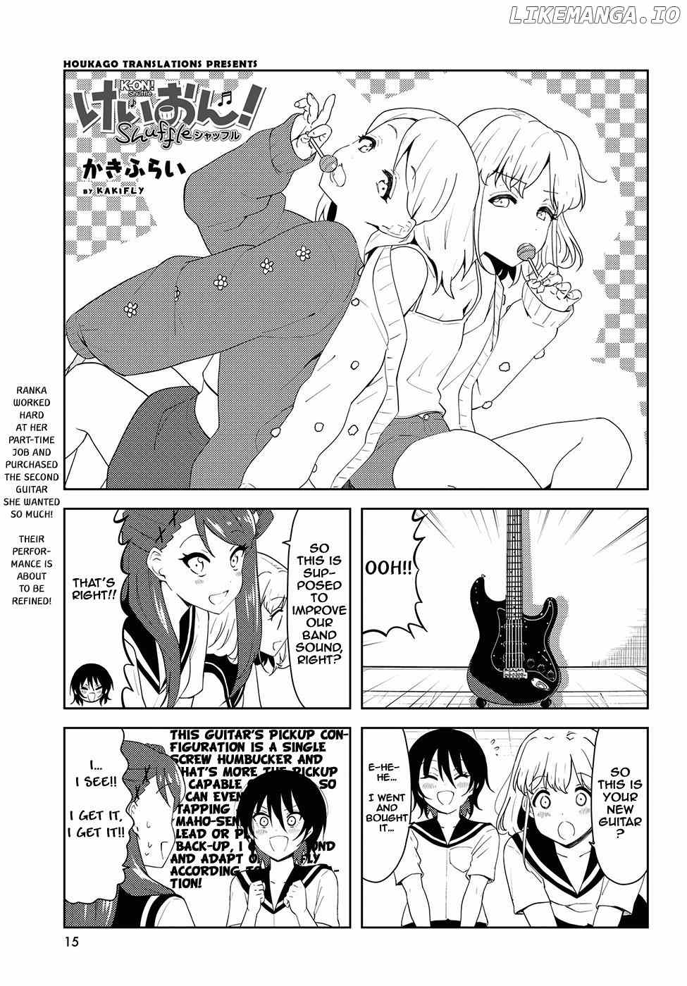 k-on! Shuffle chapter 46 - page 1