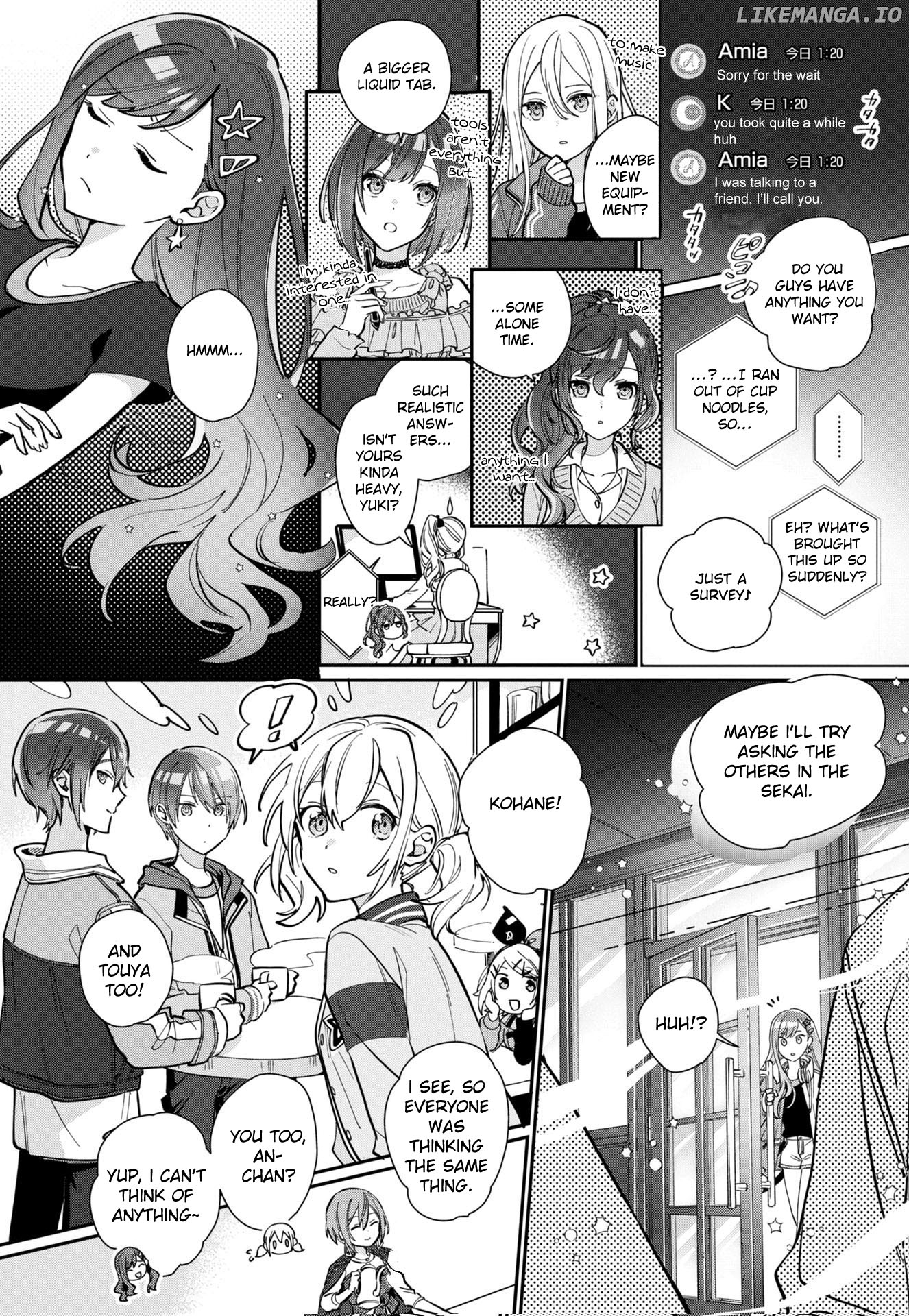 Project SEKAI COLORFUL STAGE! feat. Hatsune Miku Comic Anthology chapter 4 - page 6