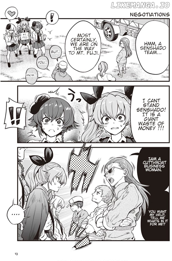 Girls und Panzer: Avanti! Anzio Koukou chapter 5.3 - page 3