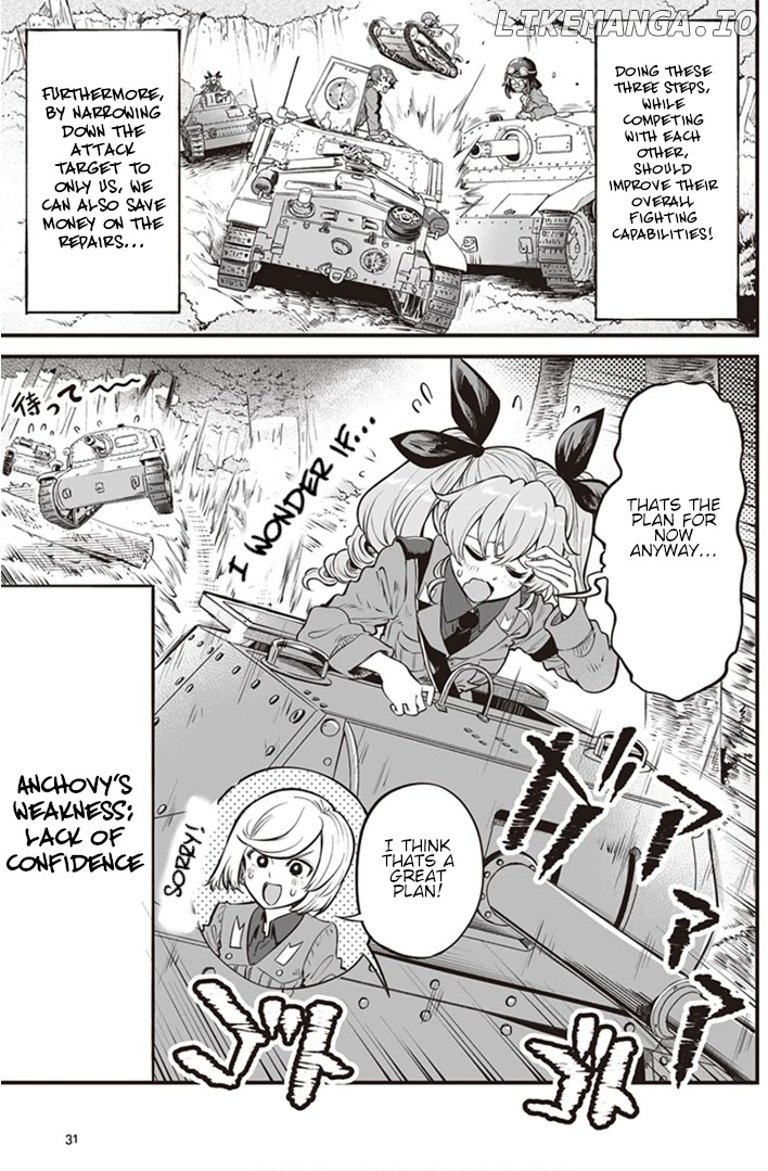 Girls und Panzer: Avanti! Anzio Koukou chapter 5.8 - page 1