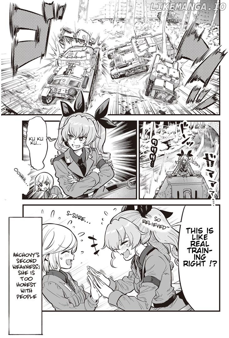 Girls und Panzer: Avanti! Anzio Koukou chapter 5.9 - page 3