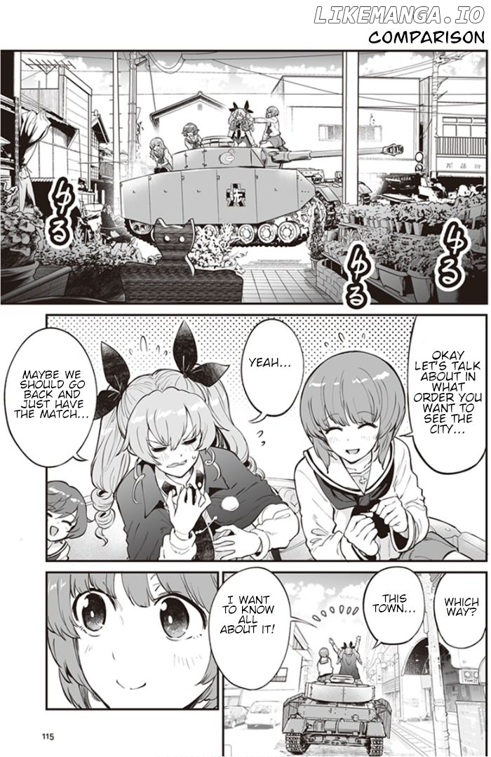 Girls und Panzer: Avanti! Anzio Koukou chapter 8.1 - page 1