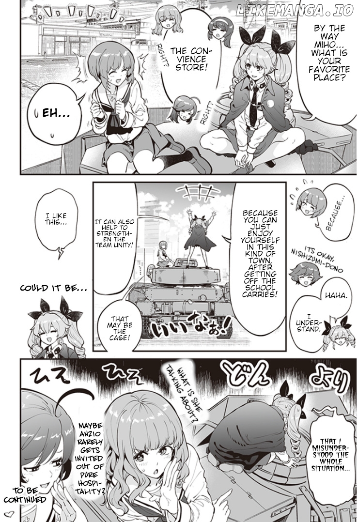 Girls und Panzer: Avanti! Anzio Koukou chapter 8.2 - page 4