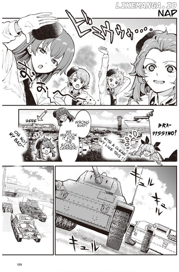 Girls und Panzer: Avanti! Anzio Koukou chapter 8.3 - page 1