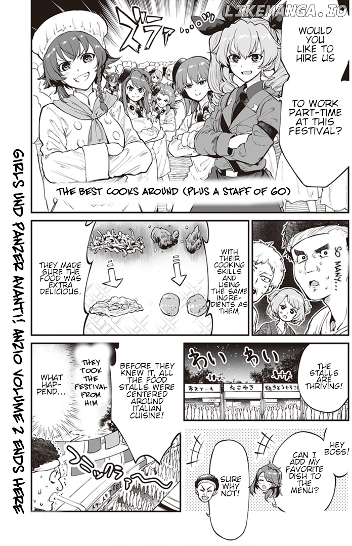 Girls und Panzer: Avanti! Anzio Koukou chapter 8.7 - page 2