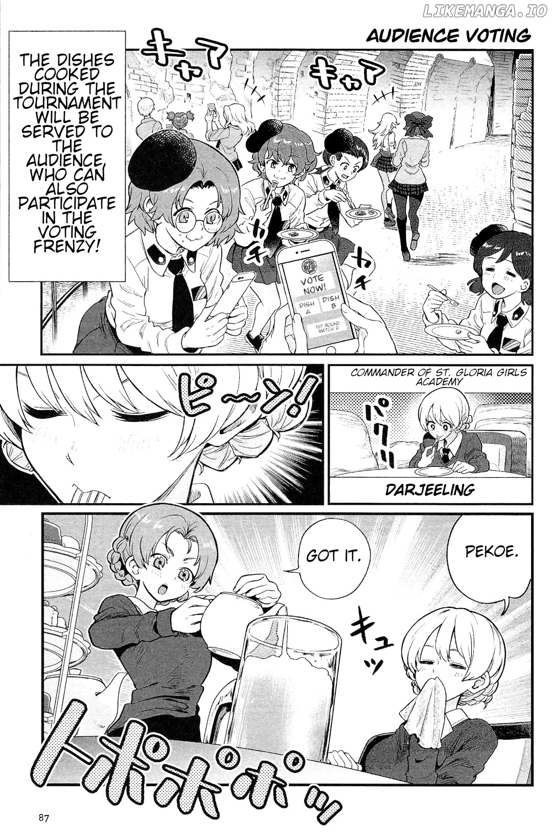 Girls und Panzer: Avanti! Anzio Koukou chapter 11 - page 13