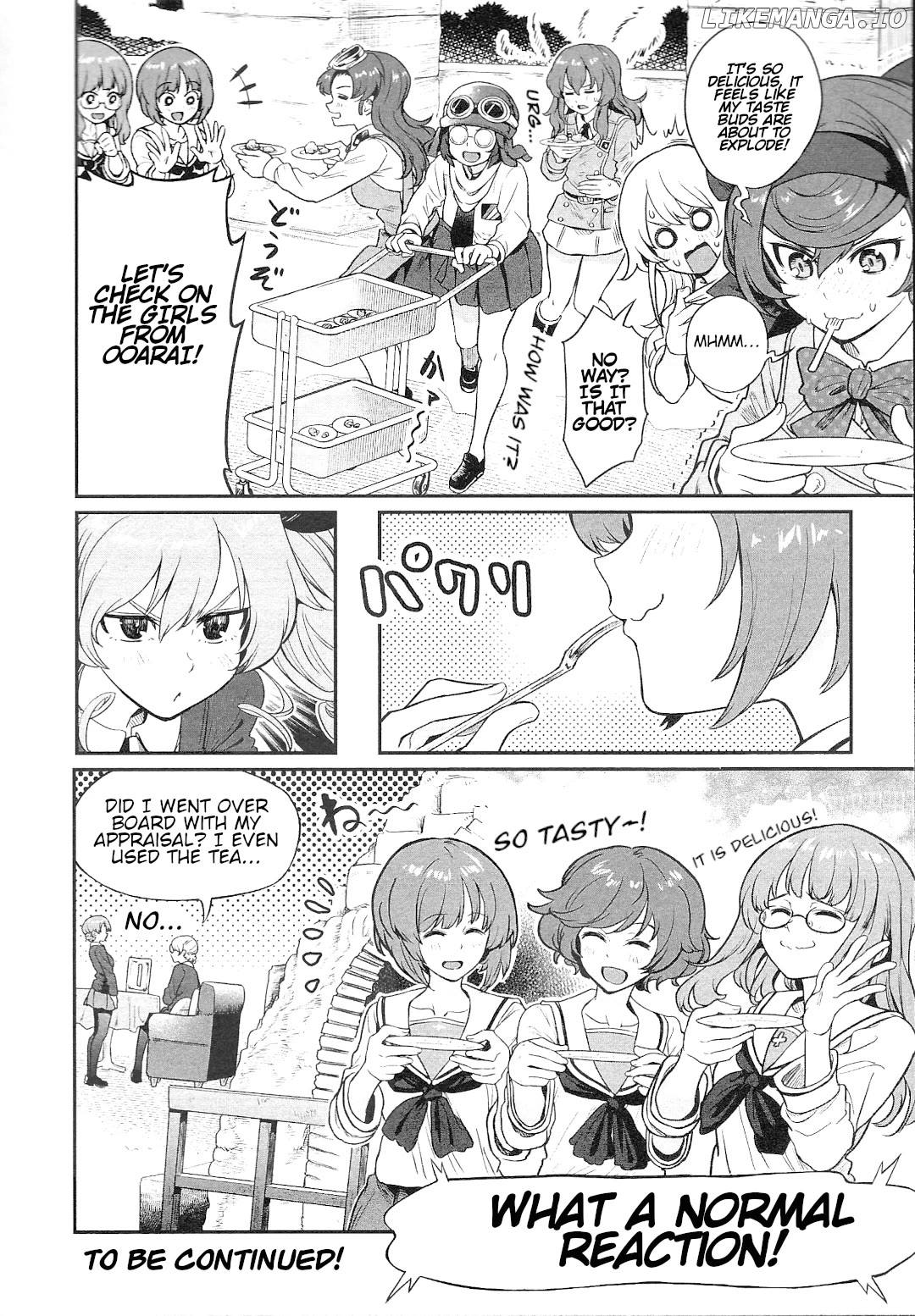 Girls und Panzer: Avanti! Anzio Koukou chapter 11 - page 16