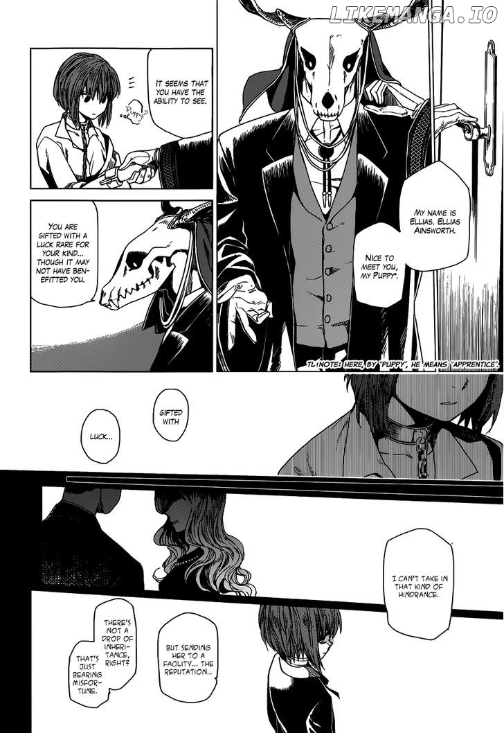 Mahou Tsukai no Yome chapter 1 - page 9