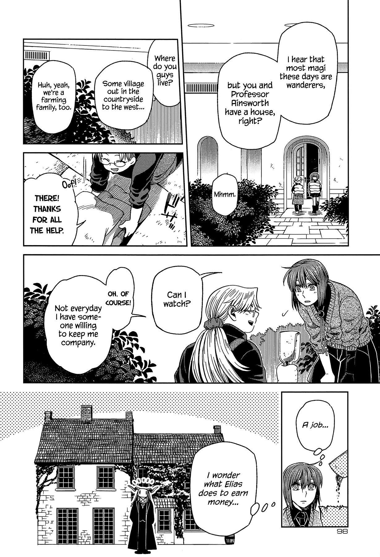 Mahou Tsukai no Yome chapter 63 - page 4