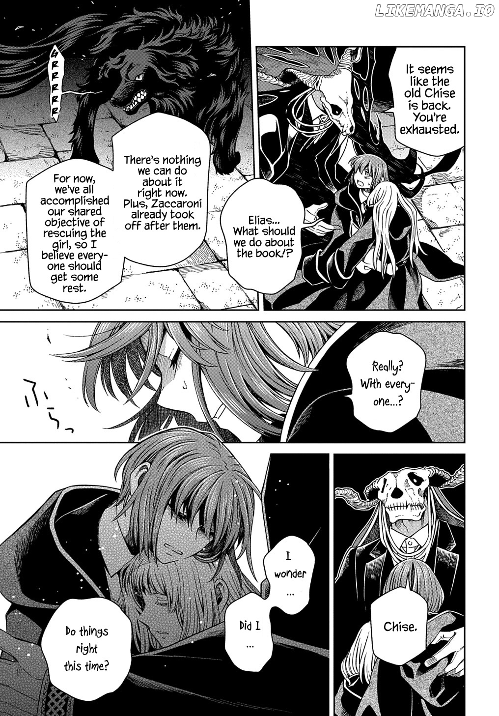 Mahou Tsukai no Yome chapter 93 - page 23