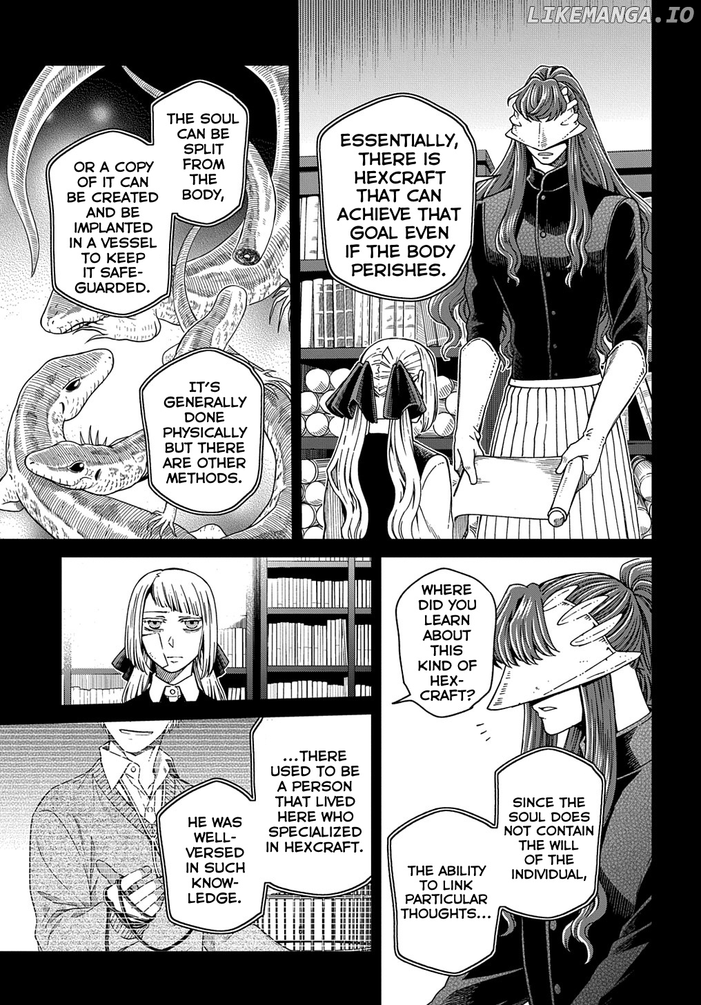 Mahou Tsukai no Yome chapter 85 - page 7